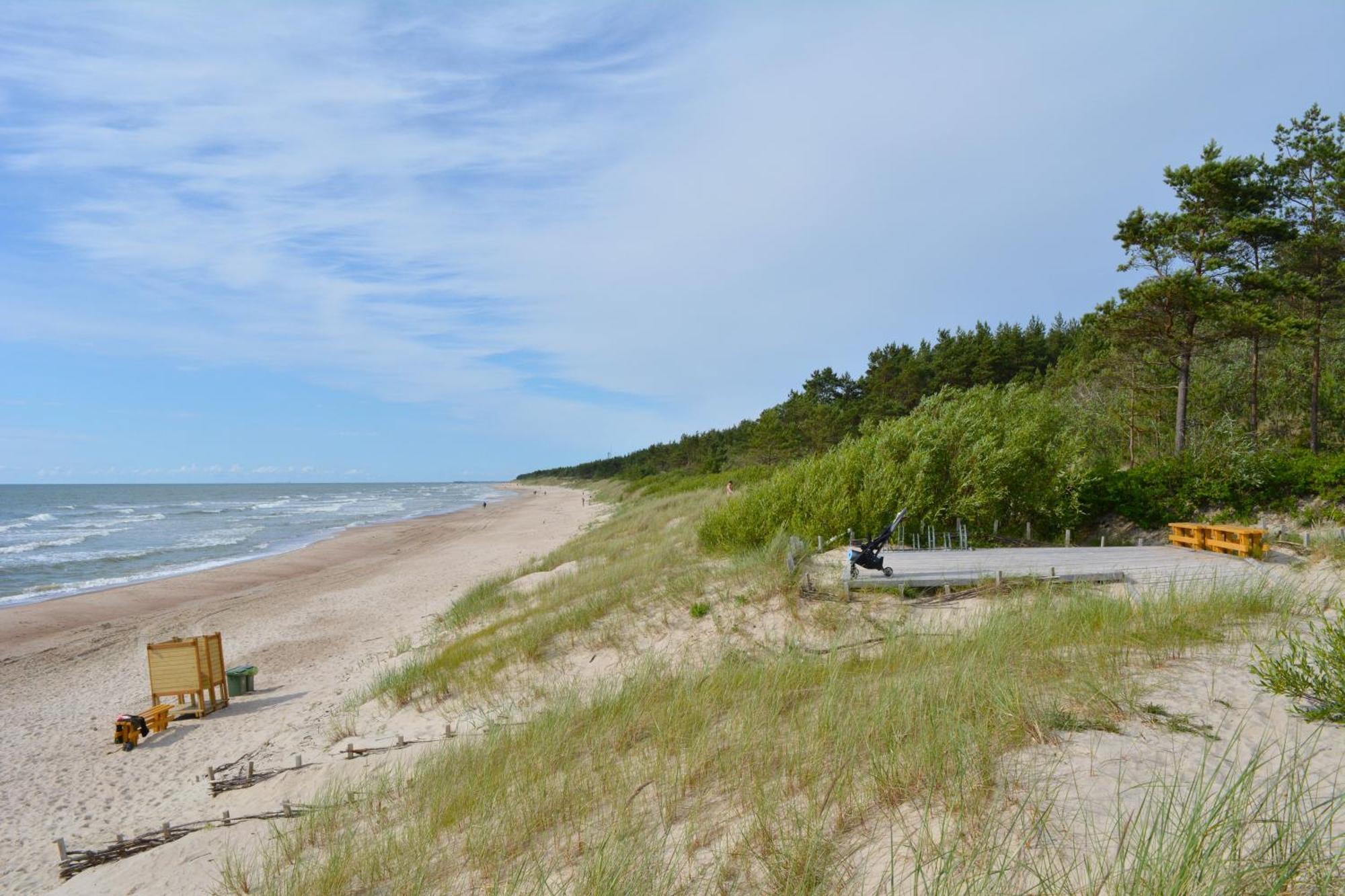 Gamtos Apsupty Apartman Palanga Kültér fotó